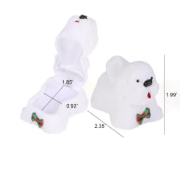 Velvet Jewelry Box Organizer Cute Animal Wedding Ring Box Fruit Storage Case Earring Necklace Display Packaging Gift Accessories