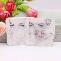 50 Pieces/Lot Necklace Card 5x7cm/5x5cm/Abstract Painting Paper Card Jewelry Packaging Card