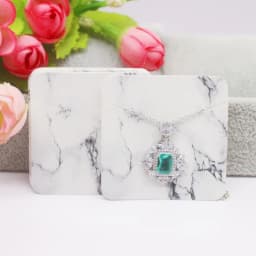 50 Pieces/Lot Necklace Card 5x7cm/5x5cm/Abstract Painting Paper Card Jewelry Packaging Card