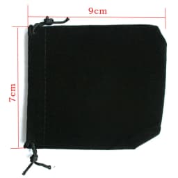 7x9/10x12cm 5pcs/lot Velvet Drawstring Bags Jewelry Packaging Pouches For Candy Earrings Beads Christmas Wedding Party Gift Bag