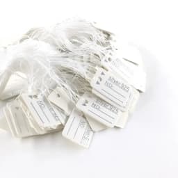 Jewelry Labels Business Cards 100Pcs/lot Price Tags Diy Tie String Jewelry Display Label Gold and Silver Small Tag