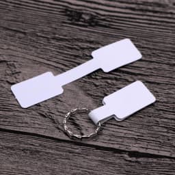 Wholesale 50/100 Pieces Of Jewelry Store Essential White Self-Adhesive Square Round Head Price Tag Kraft Paper Display