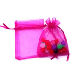 10pcs 10x15/13x18/15x20/17x23cm Drawable Organza Jewelry Packaging Display Pouches Bags For DIY Gift Wedding Party Decoration