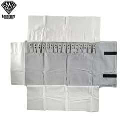 Jewelry Roll Jewellery Storage Bag Portable Velvet Pouch Ring Earring Necklace Storage Holder Set Jewelry Organize Bags
