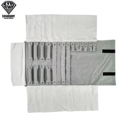 Jewelry Roll Jewellery Storage Bag Portable Velvet Pouch Ring Earring Necklace Storage Holder Set Jewelry Organize Bags