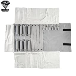 Jewelry Roll Jewellery Storage Bag Portable Velvet Pouch Ring Earring Necklace Storage Holder Set Jewelry Organize Bags