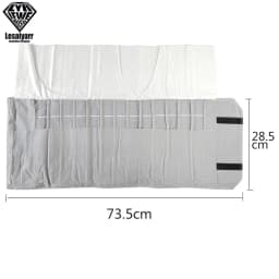 Jewelry Roll Jewellery Storage Bag Portable Velvet Pouch Ring Earring Necklace Storage Holder Set Jewelry Organize Bags