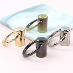 5/10Pcs 12mm Metal Bag Strap Buckles O Ring Tassel Cap Clip Cord Lock Stopper Handbag Chain Hanger Clamp Hook Accessories