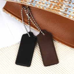 2Pcs Cowhide Luggage Tag Travel Suitcase Tags Bags Accessories Leather Bag Charm Chain Keychain Pendant for Handbag Purse