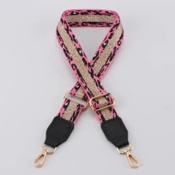 Leopard Bag Straps Women Handbag Belt Shoulder Crossbody Bag Strap Replacement Adjustable Strap Bag Part Accessory Belt For Bags