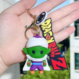 Dragon Ball Z Goku Figure Keychain Anime Super Saiyan Keyring Bag Pendant Car Ornament Kids Toy Christmas Gift