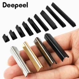 20Pcs 10-60mm Metal Strap Buckle for Sewing Pants Suspender Belt Zipper Tail Clip Webbing End Clasp DIY Hardware Accessories