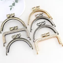5pcs 8.5cm Cat Head Metal Purse Frame Bronze Golden Silver Kiss Clasp Handle For Bag Sewing Craft Tailor Sewer Bag Accessory