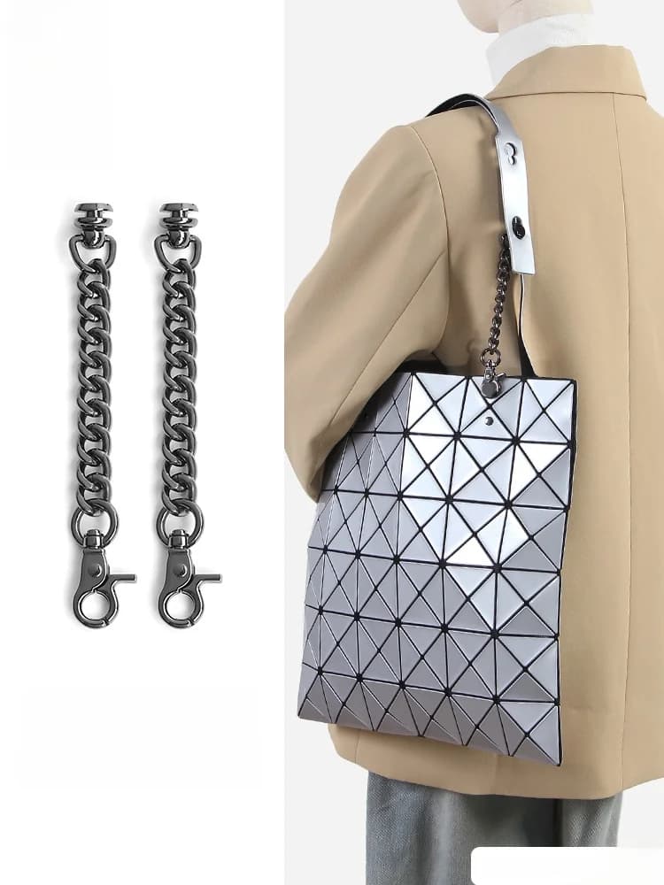 Extended Diamond Boston Bag Six-Grid Ten-Grid Shoulder Strap Lengthened Chain Belt for Three Houses Life