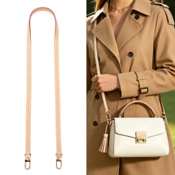 BEERY&SNOWY Bag Replacement For LV Shoulder Straps Croisette Handbag Accessories Genuine Vachetta Leather Strap
