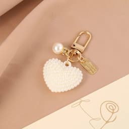 Elegant Pearl Keychain,Pearl,Keychain,Pendant,DIY,Car Keys,Accessories for Women, Stylish Gift