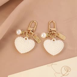Elegant Pearl Keychain,Pearl,Keychain,Pendant,DIY,Car Keys,Accessories for Women, Stylish Gift