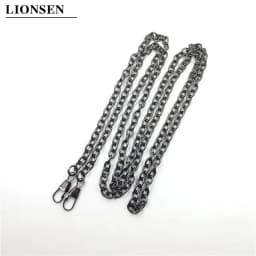 20pcs O Type 40/60/120cm Metal Bags Chain Purse Buckles Women Shoulder strap for bags replace Crossbody chain Bag Accessories