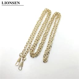 20pcs O Type 40/60/120cm Metal Bags Chain Purse Buckles Women Shoulder strap for bags replace Crossbody chain Bag Accessories