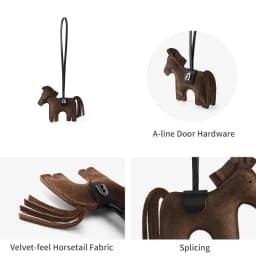 LA FESTIN Original Bag Pendant 2026 New Mini Horse Keychain Pony Pendant Small Decoration New Year Gift