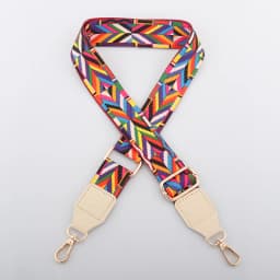 Nylon Shoulder Bag Strap for Women, Colorful Colors, Wide Replacement Strap for Bags, Messenger Accessories, Long