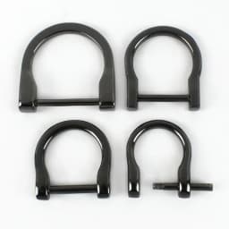 Deepeel 4/10Pcs 14-25mm Metal Buckles Detachable D Ring Clasps Bag Strap Chains Side Connect Buckle Replace Hardware Accessories