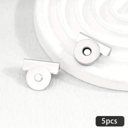 5Pairs Metal Seamless Magnetic Buckle for Bags - Magnetic Snap Buttons for DIY Buckle Closure Magnetic Snaps for Handbags