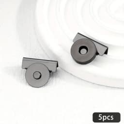 5Pairs Metal Seamless Magnetic Buckle for Bags - Magnetic Snap Buttons for DIY Buckle Closure Magnetic Snaps for Handbags