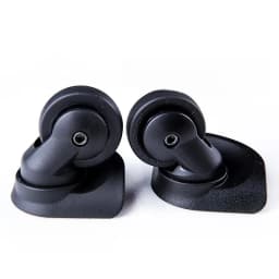 Universal Wheels for Travel Luggage Bag Wheels Repair Parts Classic Black A52 by HongSheng Handbag Accessories
