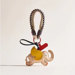 Cute and Playful Leather Dumbo Bag Pendant Bag Charm Bag Accessories School Bag Backpack Charm
