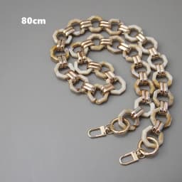 New Fashion Woman Brand Handbag Accessory Chain Detachable Replacement Shoulder Strap Women DIY Shoulder Clutch Resin Chains