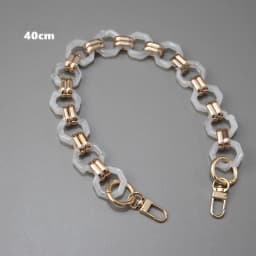 New Fashion Woman Brand Handbag Accessory Chain Detachable Replacement Shoulder Strap Women DIY Shoulder Clutch Resin Chains