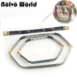 4-10-20pcs 8 Size Metal Frame For Purse Wallet Bag Vintage Internal Flexable Frame Handbag Handle DIY Sewing Bags Accessories