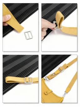 Adjustable Buckle Shoulder Strap Modification Buckle Accessory Day Word Clasp for Hermès Evelyn Handbag Strap Fastener