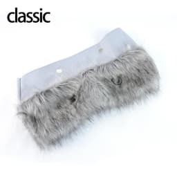 New Women Winter Autumn Faux Fox Fur Furry Trim Trims for O BAG Thermal Plush Decoration Fit for Classic Big Mini Obag