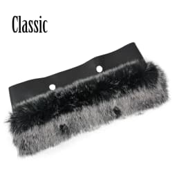 New Women Winter Autumn Faux Fox Fur Furry Trim Trims for O BAG Thermal Plush Decoration Fit for Classic Big Mini Obag