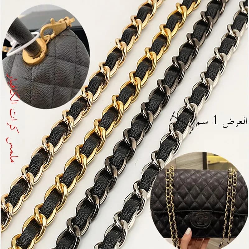 Small Fragrance Style CF Caviar Flip Cover Chain Handbag Metal Link Single Shoulder Slant Cross Ball Pattern Leather Chain Re...