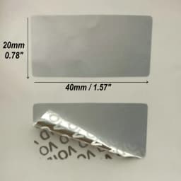 200pcs Warranty Protection Sealing Sticker Blank Void Sticker 20 x 10mm / 40 x 20mm