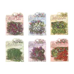 JIANWU Vintage Plant Flower Bloom Landscape Material Collage Scrapbooking PET Sticker Creative DIY Journal Stationery