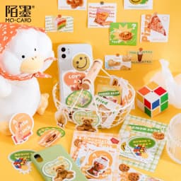 24pcs/lot Kawaii Stationery Stickers Life description series Diary Planner Stickers Scrapbooking DIY Craft Sticker