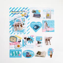 24pcs/lot Kawaii Stationery Stickers Life description series Diary Planner Stickers Scrapbooking DIY Craft Sticker