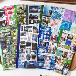 Retro Cute Y2K Food Cut Film Sticker Book 30/60 Pages DIY Journal Scrapbook Phone Case Decoration Japanese Stationery Stickers