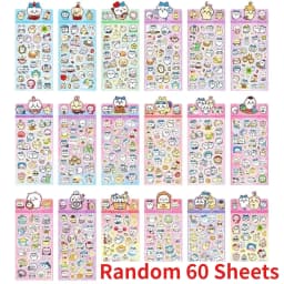 100pcs Kawaii Chiikawa Cartoon Stickers Decorative Desk Laptop Scrapbook Luggage Stationery Cute Graffiti Sticker for Kids Gift