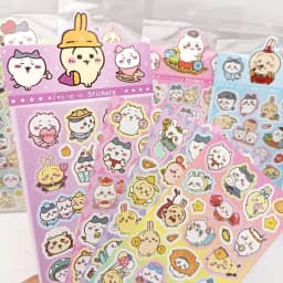 100pcs Kawaii Chiikawa Cartoon Stickers Decorative Desk Laptop Scrapbook Luggage Stationery Cute Graffiti Sticker for Kids Gift
