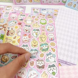 100pcs Kawaii Chiikawa Cartoon Stickers Decorative Desk Laptop Scrapbook Luggage Stationery Cute Graffiti Sticker for Kids Gift