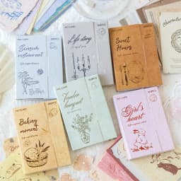 30pcs/1lot kawaii Stationery Sticker  stamp of life junk journal Decorative Scrapbooking DIY Craft Sticker