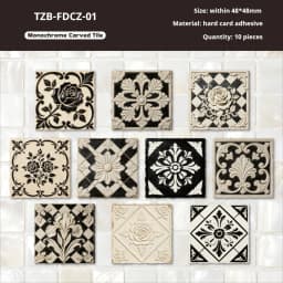 JIANWU Vintage Baroque Relief Flower Animal Landscape Material Collage Scrapbooking Sticker Creative DIY Journal Stationery