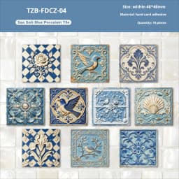 JIANWU Vintage Baroque Relief Flower Animal Landscape Material Collage Scrapbooking Sticker Creative DIY Journal Stationery