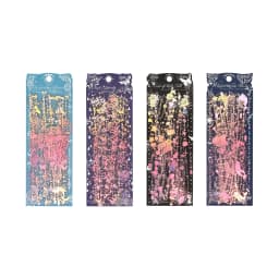 JIANWU Moonlight Tadal Night Series Vintage Star Flower Chain Landscape Material Collage PET Sticker Creative Journal Stationery