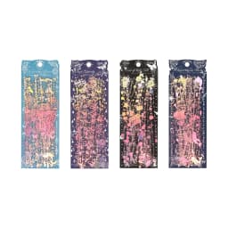 JIANWU Moonlight Tadal Night Series Vintage Star Flower Chain Landscape Material Collage PET Sticker Creative Journal Stationery